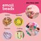 Incraftables Smiley Face Beads for Jewelry Making (22 Styles). Polymer Clay Bead Charms with Alphabet & Spacer Beads, Clasps & String. Cute Bracelets Smile, Heart, Flower & Fruit Beads for Kids & Adults
